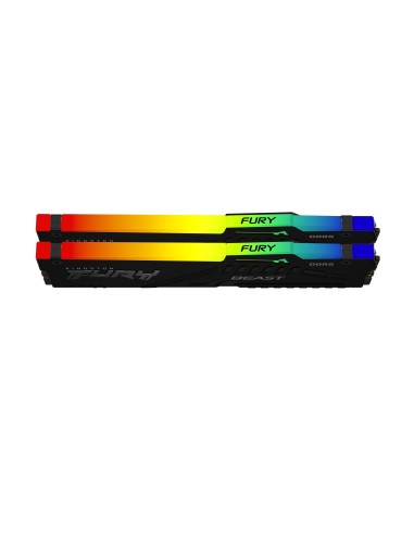 Kingston Technology FURY Beast 64GB 6000MT s DDR5 CL36 DIMM (Kit da 2 moduli) RGB