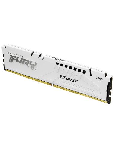Kingston Technology FURY Beast 64GB 6400MT s DDR5 CL32 DIMM (Kit of 2) White XMP