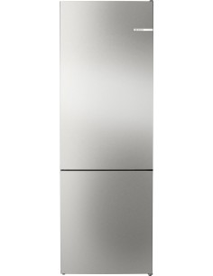 Bosch Serie 6 KGN494ICF , Frigorifero combinato da libera installazione, 203 x 70 cm, Acciaio spazzolato anti-impronta Classe C