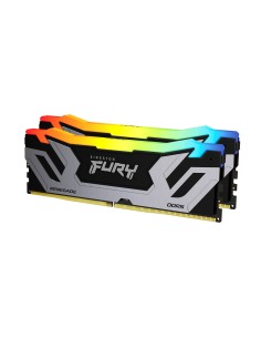 Kingston Technology FURY 48GB 8400MT s DDR5 CL40 CUDIMM (Kit da 2) Renegade RGB Silver XMP