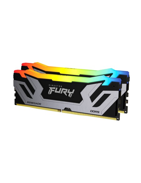 Kingston Technology FURY 48GB 8400MT s DDR5 CL40 CUDIMM (Kit da 2) Renegade RGB Silver XMP