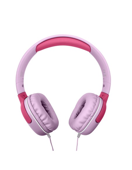 Celly KIDSBEAT2 Auricolare Cablato A Padiglione Musica e Chiamate Rosa