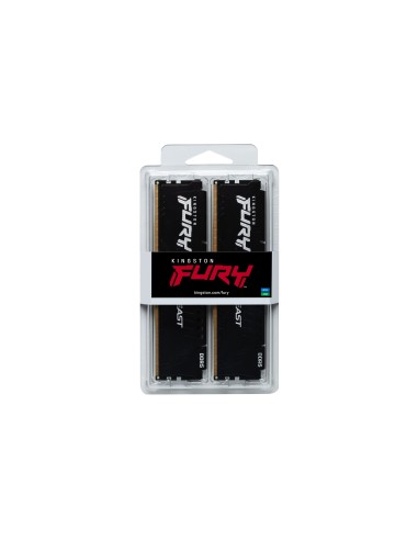 Kingston Technology FURY Beast 64GB 6000MT s DDR5 CL30 DIMM (Kit of 2) Black XMP