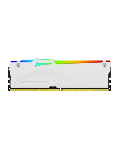 Kingston Technology FURY Beast 64GB 6000MT s DDR5 CL30 DIMM (Kit da 2 moduli) White RGB XMP