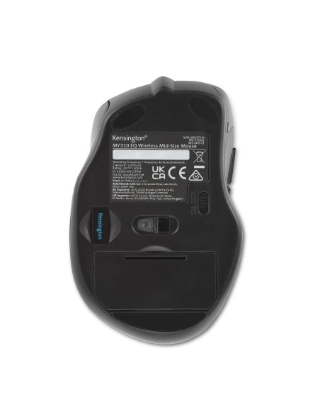 Kensington MY310 EQ mouse Ufficio Mano destra RF Wireless Ottico 1600 DPI