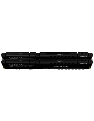 Kingston Technology FURY Beast 128GB 5600MT s DDR5 CL40 DIMM (Kit da 2) Nero