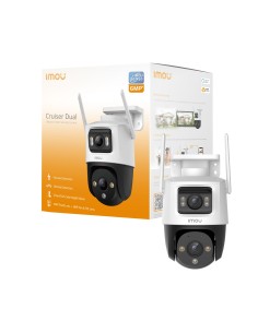 Imou Crusier DUAL 6MP (3MP+3MP) Telecamera Wi-Fi Esterno Doppio Obiettivo, 360°PTZ Videocamera Sorveglianza Esterno con Visione 2