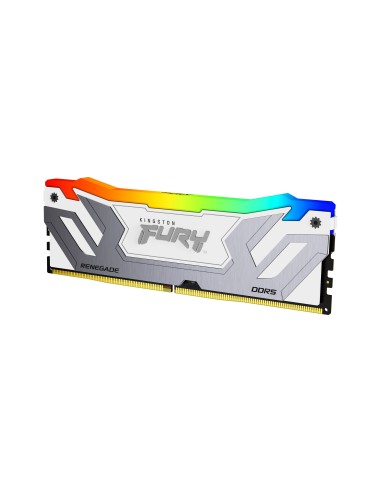 Kingston Technology FURY 48GB 8400MT s DDR5 CL40 CUDIMM (Kit da 2) Renegade RGB Bianco XMP
