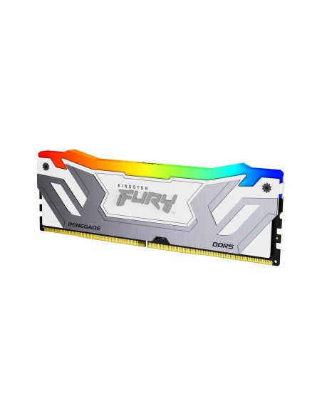 Kingston Technology FURY 48GB 8400MT s DDR5 CL40 CUDIMM (Kit da 2) Renegade RGB Bianco XMP