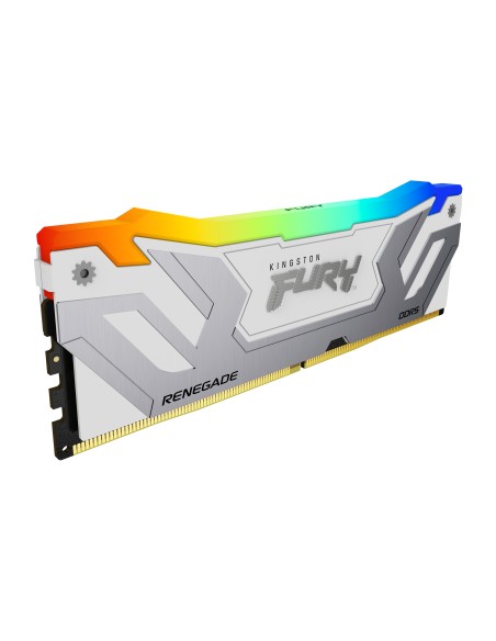 Kingston Technology FURY 48GB 8400MT s DDR5 CL40 CUDIMM (Kit da 2) Renegade RGB Bianco XMP