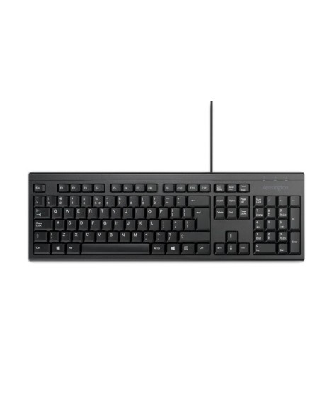 Kensington KB100 EQ tastiera Casa ufficio USB QWERTY Italiano Nero