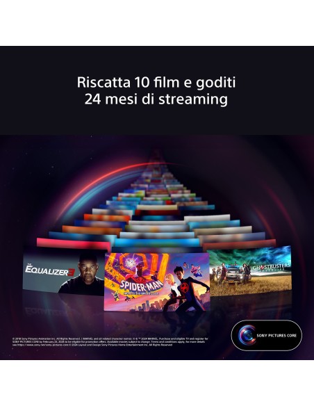 Sony BRAVIA 7 QLED (XR l Mini LED) 65 pollici 4K HDR Google Smart TV (2024) | Gaming menu per PlayStation 5, IMAX Enhanced,