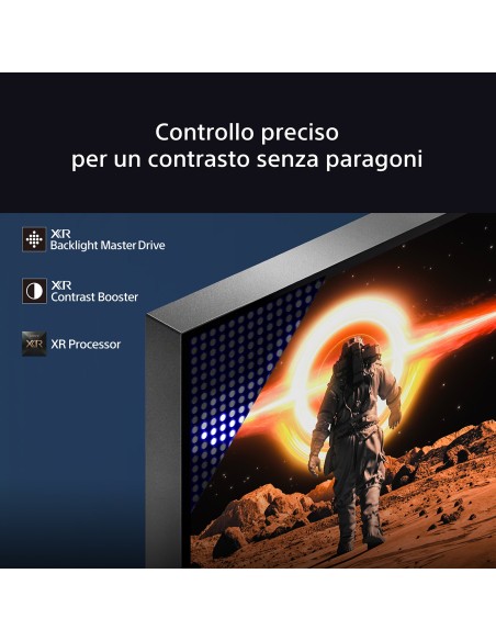 Sony BRAVIA 9 QLED (XR l Mini LED) 75 Pollici 4K HDR Google Smart TV (2024) | Gaming Menu per PlayStation 5, IMAX Enhanced,