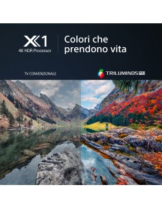Sony BRAVIA | KD-65X80L | LED | 4K HDR | Google TV | ECO PACK | BRAVIA CORE | Flush Surface Design 2