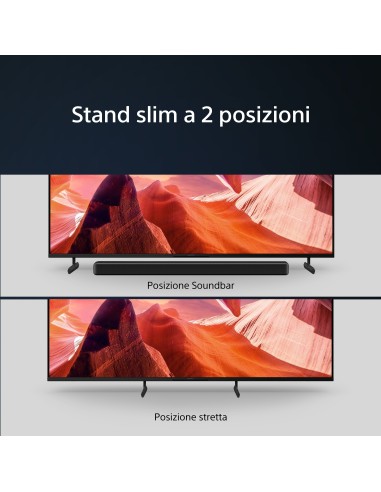 Sony BRAVIA | KD-65X80L | LED | 4K HDR | Google TV | ECO PACK | BRAVIA CORE | Flush Surface Design