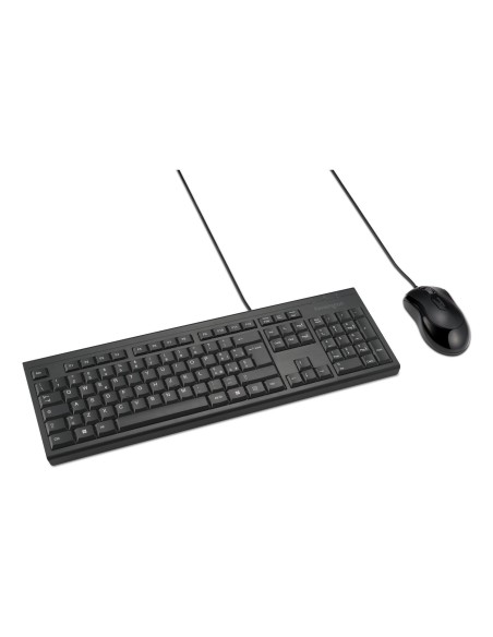 Kensington KM100 EQ tastiera Mouse incluso Ufficio USB QWERTY Italiano Nero