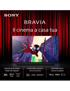 Sony BRAVIA 7 QLED (XR l Mini LED) 85 pollici 4K HDR Google Smart TV (2024) | Gaming menu per PlayStation 5, IMAX Enhanced, 2
