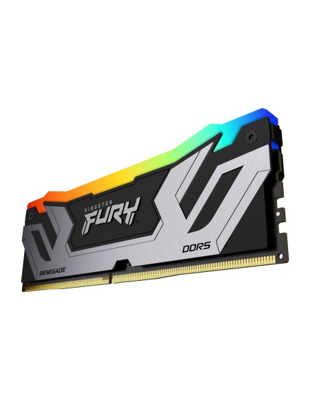 Kingston Technology FURY 24GB 8400MT s DDR5 CL40 CUDIMM Renegade RGB Silver XMP