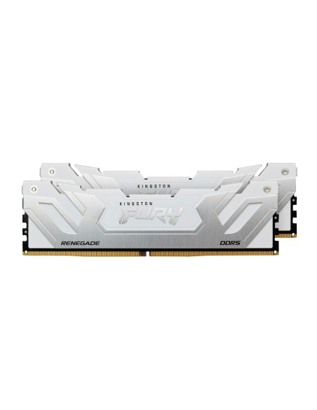 Kingston Technology FURY 48GB 8400MT s DDR5 CL40 CUDIMM (Kit da 2) Renegade White XMP