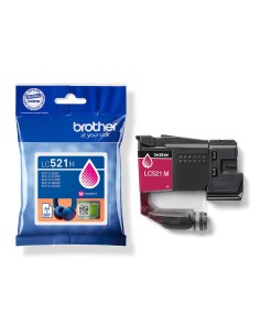 Brother LC521M cartuccia d'inchiostro 1 pz Originale Magenta 2