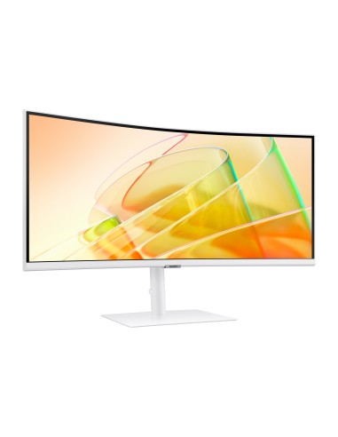 Samsung S65TC Monitor PC 86,4 cm (34") 3440 x 1440 Pixel UltraWide Quad HD LED Bianco