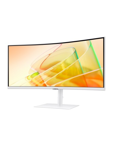 Samsung S65TC Monitor PC 86,4 cm (34") 3440 x 1440 Pixel UltraWide Quad HD LED Bianco