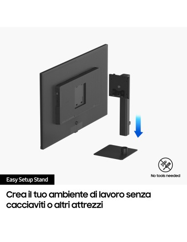 Samsung Monitor HRM ViewFinity S7 - S70D da 27'' UHD Flat