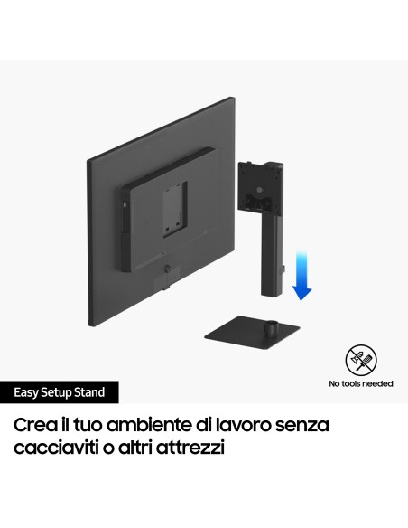Samsung Monitor HRM ViewFinity S7 - S70D da 27'' UHD Flat