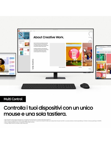 Samsung Smart Monitor M7 - M70D da 43'' UHD Flat