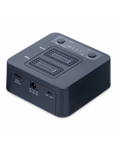StarTech.com Duplicatore di unità M.2 NVMe 1 1, clonatore autonomo di dischi SSD M.2 fino a 90 GBpm, dock USB 3.2 20Gbps per
