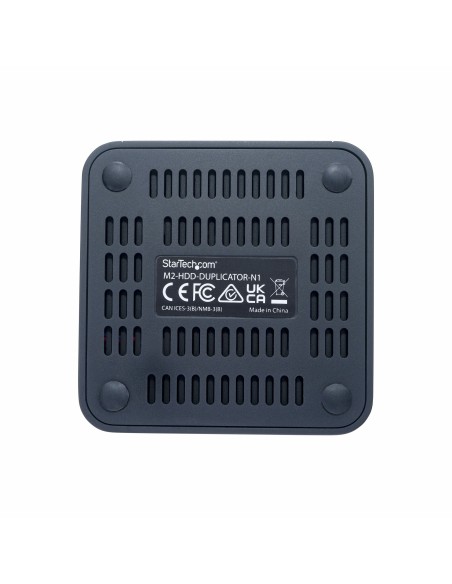 StarTech.com Duplicatore di unità M.2 NVMe 1 1, clonatore autonomo di dischi SSD M.2 fino a 90 GBpm, dock USB 3.2 20Gbps per