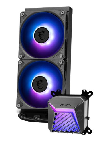 MSI MAG CORELIQUID A15 240 Scheda madre, Processore Raffreddatore di liquidi tutto in uno 12 cm Nero 1 pz