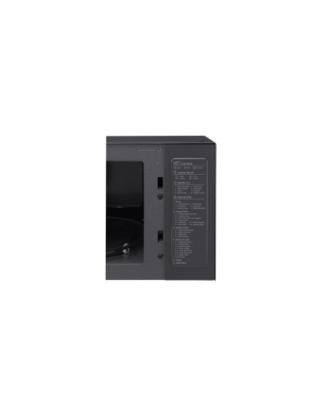 LG NeoChef MH6565CPW forno a microonde Nero Microonde con grill Superficie piana 25 L 1000 W