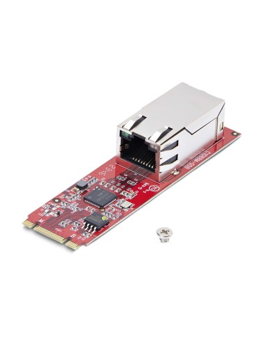 StarTech.com Scheda di Rete M.2 2280 2.5GbE a 1 porta, velocità multi-Gigabit (2.5G 1G 100M 10M), NIC NBASE-T (802.3bz), M.2