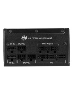 MSI MPG A850GS PCIE5 alimentatore per computer 850 W 24-pin ATX ATX Nero 2