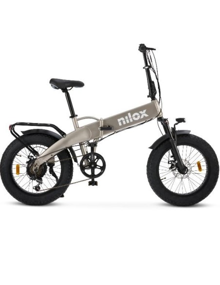 Nilox NXEBX10GR bicicletta elettrica Grigio Alluminio 50,8 cm (20") 30,5 kg Litio