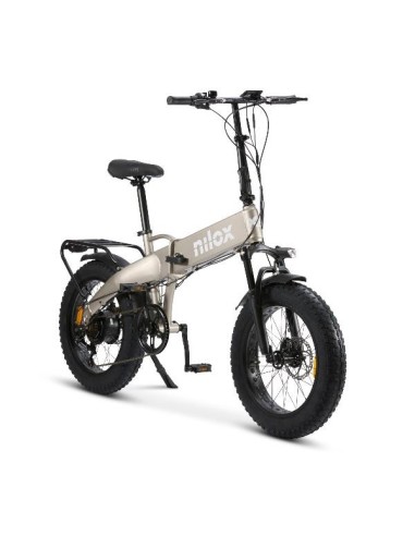 Nilox NXEBX10GR bicicletta elettrica Grigio Alluminio 50,8 cm (20") 30,5 kg Litio
