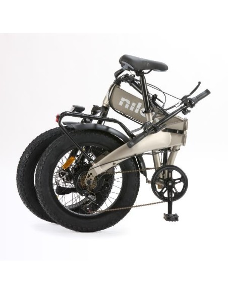Nilox NXEBX10GR bicicletta elettrica Grigio Alluminio 50,8 cm (20") 30,5 kg Litio