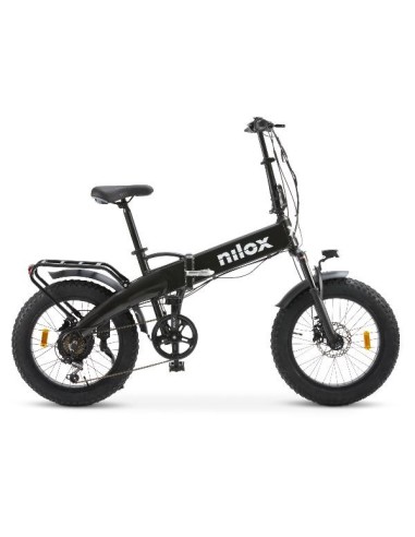 Nilox NXEBX10ULTRA bicicletta elettrica Nero Alluminio 50,8 cm (20") 28,5 kg Litio