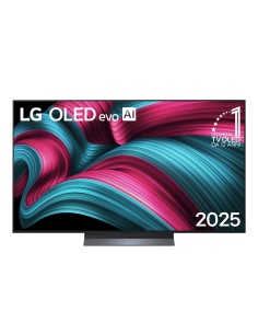 LG OLED evo AI OLED55C55LA TV Serie C5 55'' 4K, α9 Gen8, Brightness Booster, 40W, 4 HDMI, VRR 144Hz, Smart TV WebOS 25