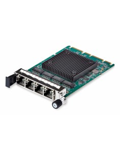 StarTech.com Scheda di rete server RJ45 Gigabit OCP 3.0 a 4 porte con Intel I350-AM4, compatibile SFF 4C+, Ethernet multi