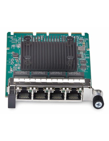 StarTech.com Scheda di rete server RJ45 Gigabit OCP 3.0 a 4 porte con Intel I350-AM4, compatibile SFF 4C+, Ethernet multi