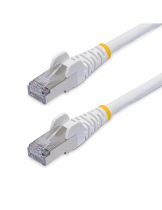 StarTech.com Cavo Ethernet CAT8 bianco da 50cm, RJ45 Snagless, 25G 40G, 2000MHz, 100W PoE++, S FTP, cavo lan in rame puro