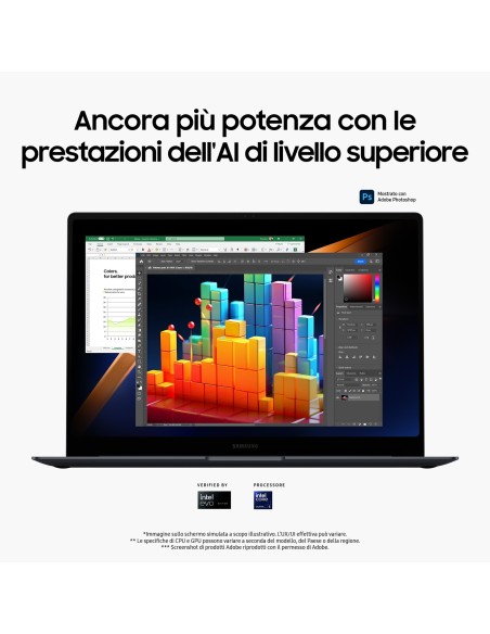 Samsung Galaxy Book4 Pro Laptop, Intel® Core™ Ultra 5 125H, 16GB RAM, 512GB SSD, 14" Dynamic AMOLED 2X touch, Windows 11 Home,