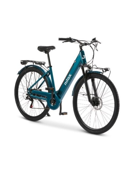 Nilox NXEBJ7GR bicicletta elettrica Verde Alluminio 71,1 cm (28") 27,5 kg Litio