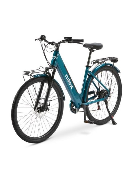 Nilox NXEBJ7GR bicicletta elettrica Verde Alluminio 71,1 cm (28") 27,5 kg Litio