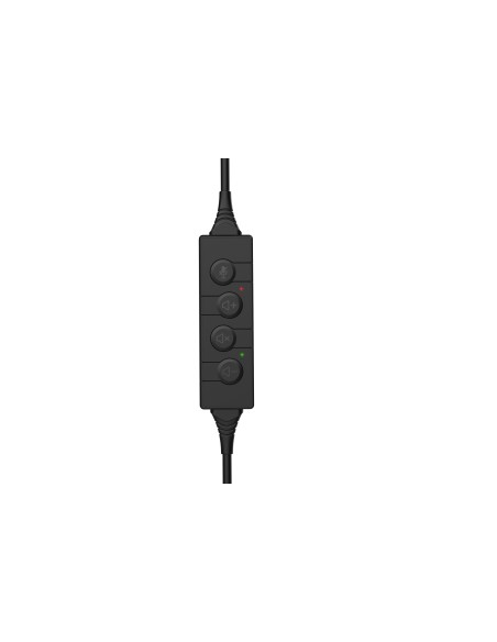 Nilox NXAUSB01 cuffia e auricolare Cuffie Cablato Casco Musica e Chiamate Nero