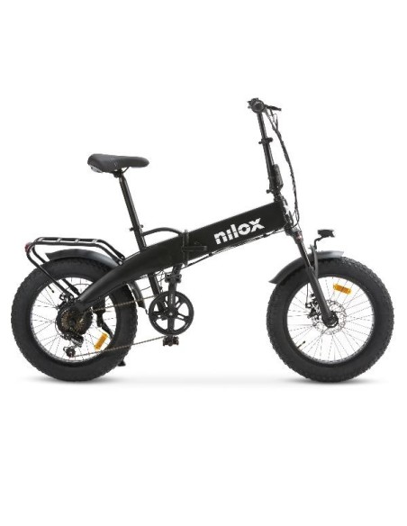 Nilox NXEBX10BK bicicletta elettrica Nero Alluminio, Acciaio 50,8 cm (20") 30,5 kg Litio
