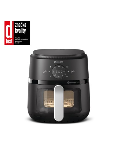 Philips 2000 series NA221 00 Airfryer 4.2 L, Friggitrice ad aria 13 in 1, App ricettario