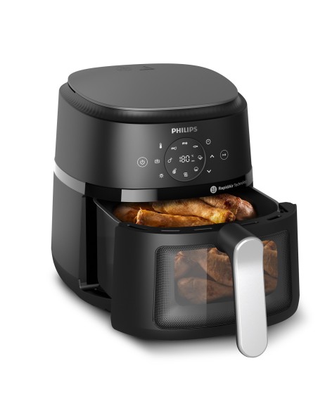 Philips 2000 series NA221 00 Airfryer 4.2 L, Friggitrice ad aria 13 in 1, App ricettario